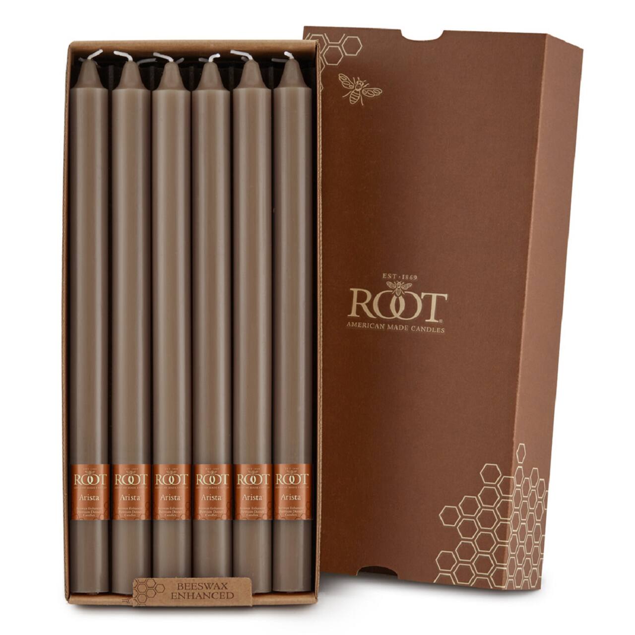 Root Candles Arista™ 12" Smooth Taper Candles, 12ct.